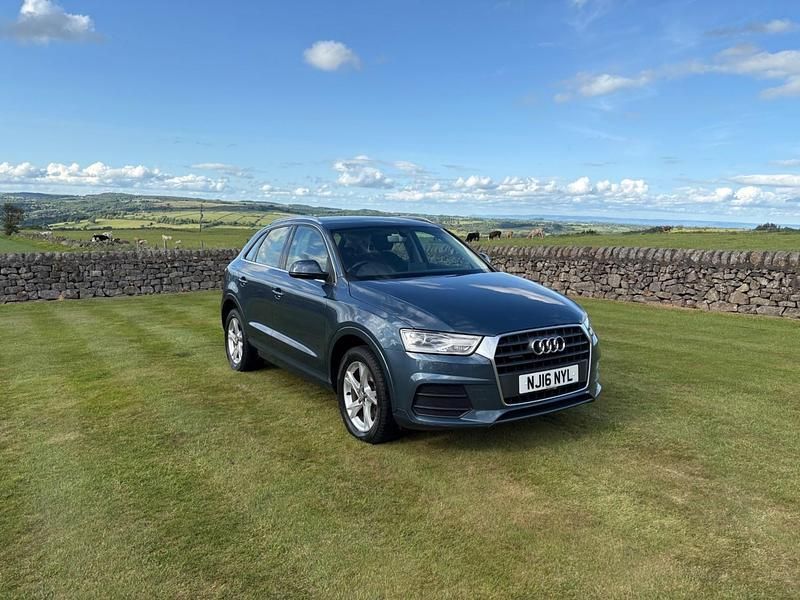 Blue Used 2016 Audi Q3 Design SUV | £9,295 (Good price) - Image 1/4