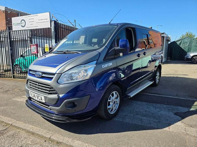 Used Ford Transit Custom Limited 125 HP (91 kW) 2014 Blue Van