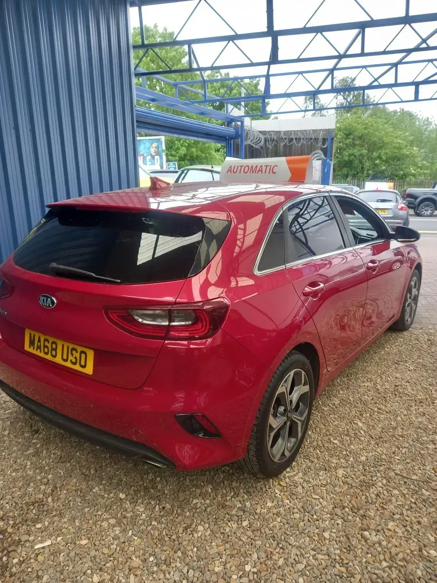 Used Kia Ceed 136 HP (100 kW) 2018 Red Hatchback