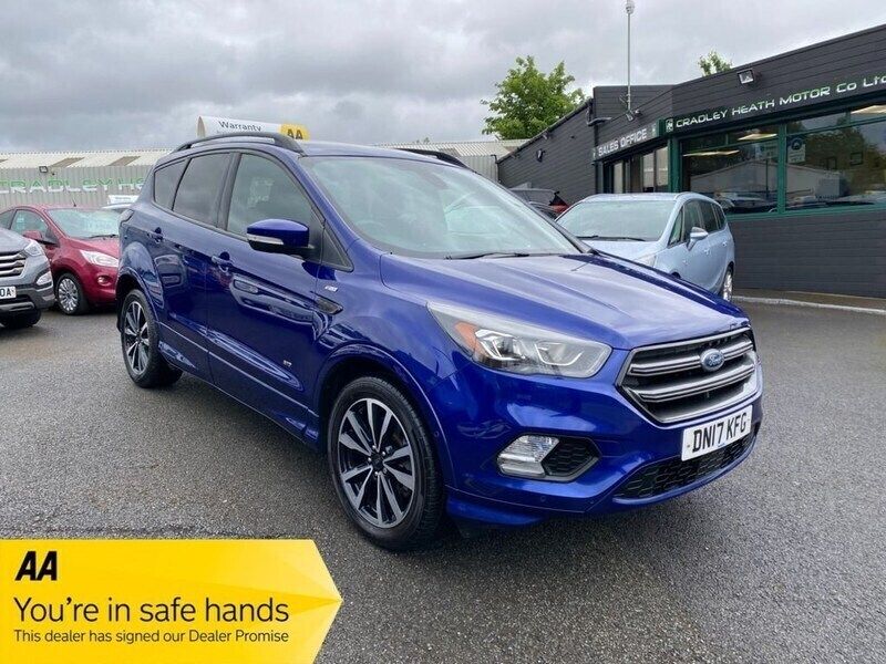 Blue Used 2017 Ford Kuga ST-Line SUV | £10,995 (Fair price) - Image 1/3