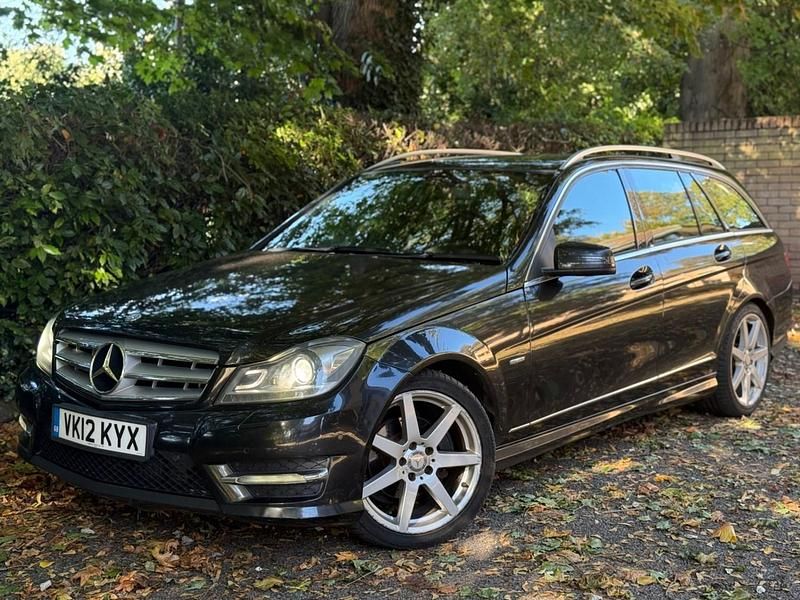 Black Used 2012 Mercedes C220 Estate | £2,995 - Image 1/4