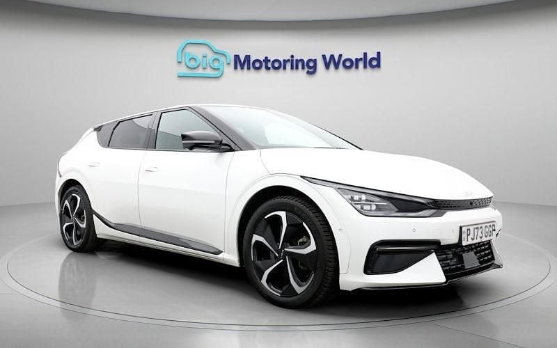 White Used 2023 Kia EV6 GT-Line S SUV | £27,000 (Good price) - Image 1/4