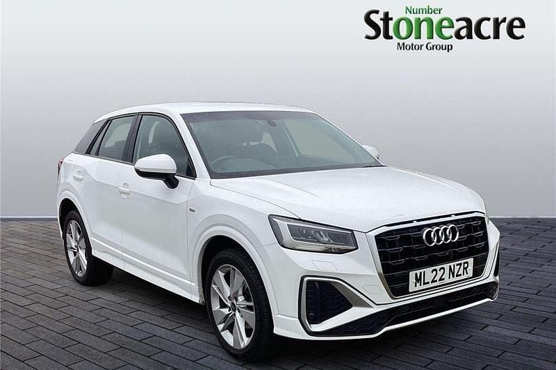 White Used 2022 Audi Q2 S-Line SUV | £17,995 (Good price) - Image 1/4