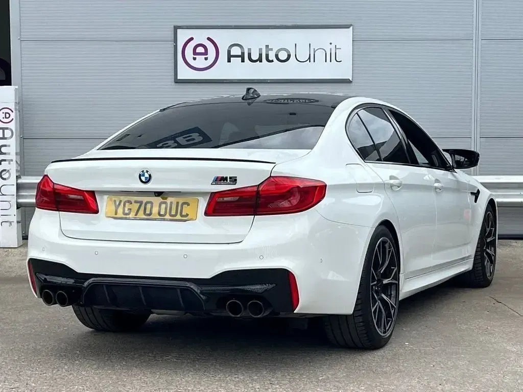 Used BMW M5 Competition Edition 2020 White Sedan