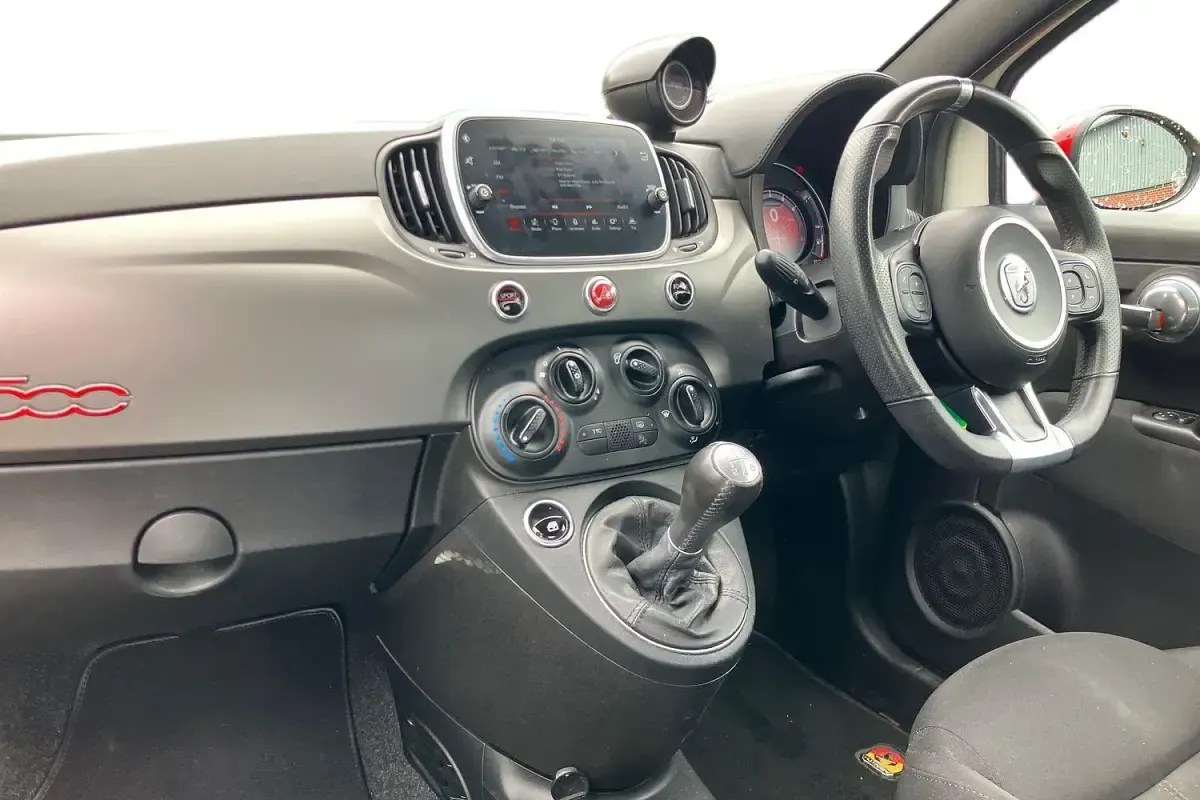 Used Abarth 595 2017 White Hatchback