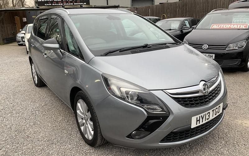 Used Vauxhall Zafira Tourer 165 HP (121 kW) 2013 Silver MPV