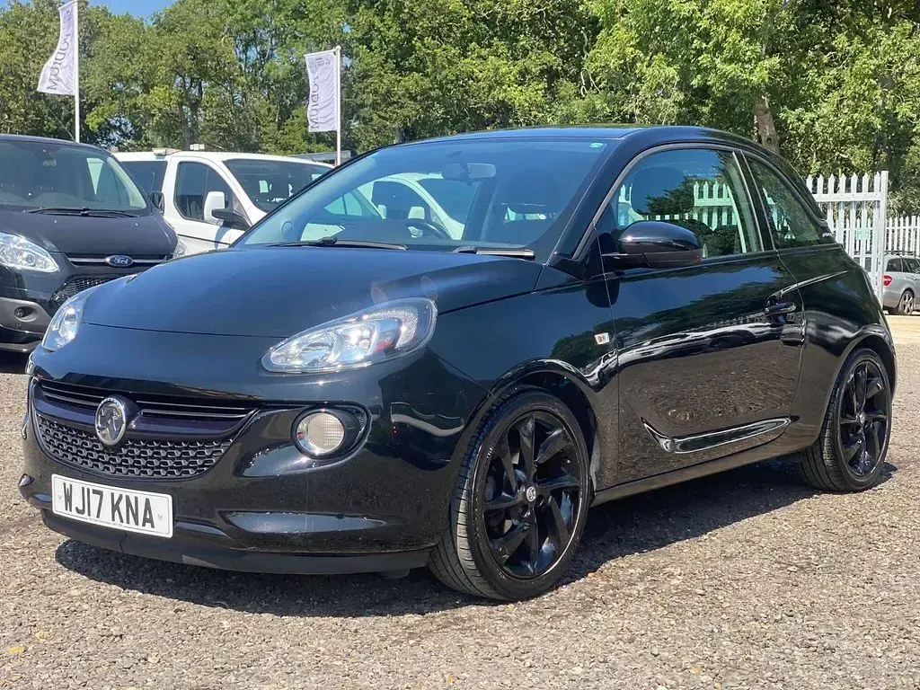 Used Vauxhall Adam S 70 HP (51 kW) 2017 Black Hatchback