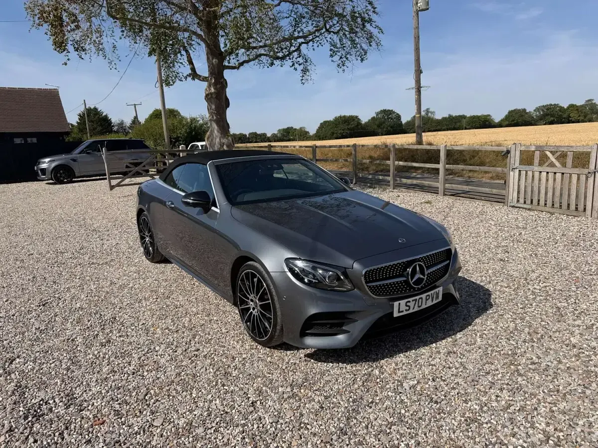 Used Mercedes E400 AMG Line Premium Plus 2020 Grey Cabriolet