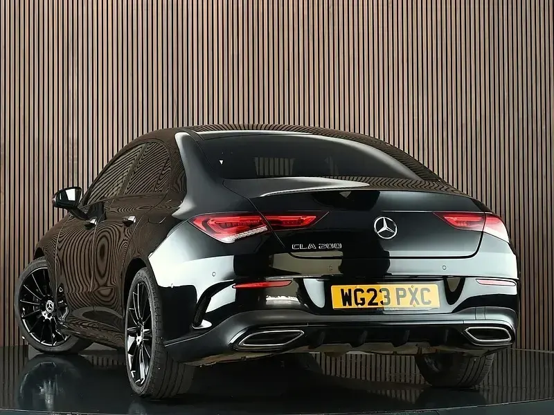 Used Mercedes CLA200 AMG Line Premium Plus 2023 Black Coupe