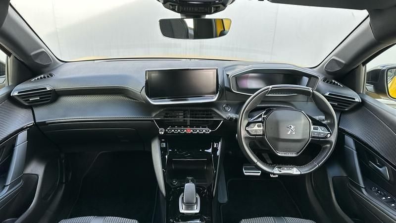 Used Peugeot e-208 GTi 100 kW (136 HP) 2022 Yellow Hatchback