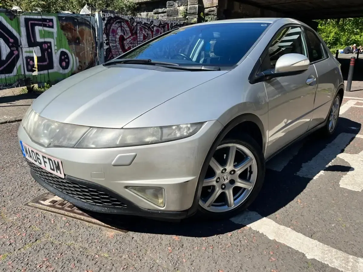 Używany Honda Civic EX 2006 Srebrny Hatchback