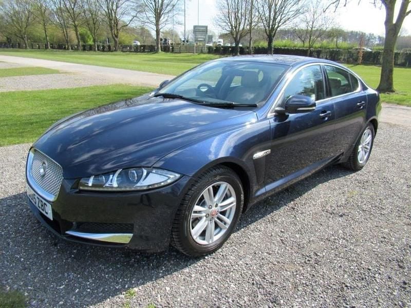 Blue Used 2015 Jaguar XF Luxury Sedan | £7,995 (Fair price) - Image 1/4