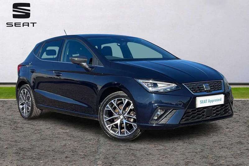 Blue Used 2022 Seat Ibiza XCELLENCE Hatchback | £13,990 (Fair price) - Image 1/4