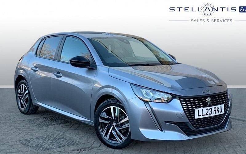 Grey Used 2023 Peugeot 208 Active+ Hatchback | £13,517 (Good price) - Image 1/3
