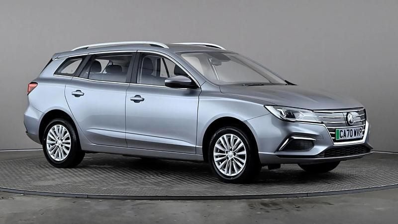 Used MG MG5 EV Exclusive 114 kW (156 HP) 2021 Silver Estate