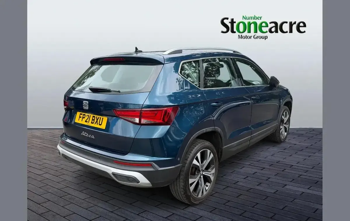 Used Seat Ateca SE Technology 150 HP (110 kW) 2021 Blue SUV
