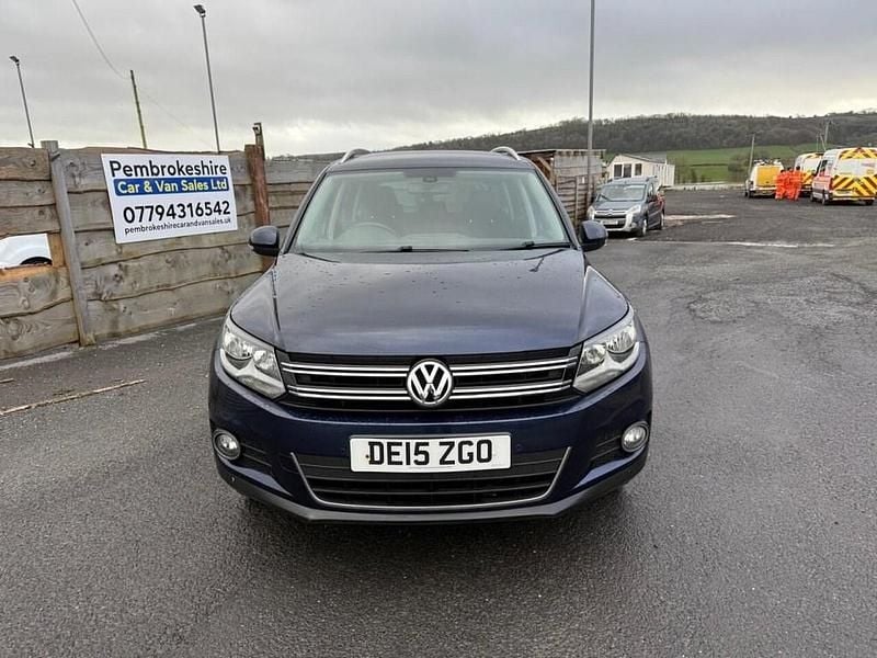 Used VW Tiguan Match 177 HP (130 kW) 2015 Blue SUV