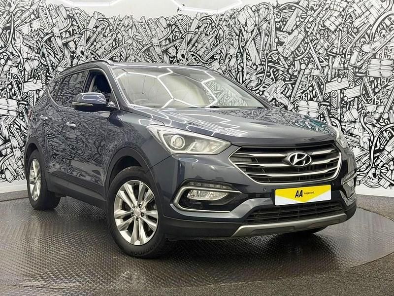 Used Hyundai Santa Fe Premium 200 HP (147 kW) 2016 Blue SUV