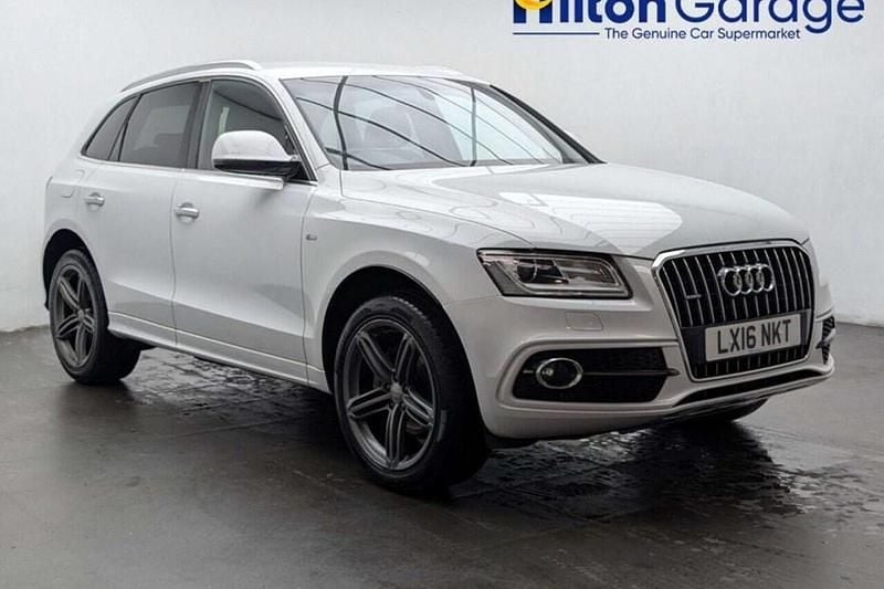 Used Audi Q5 S-line plus 190 HP (139 kW) 2016 White SUV