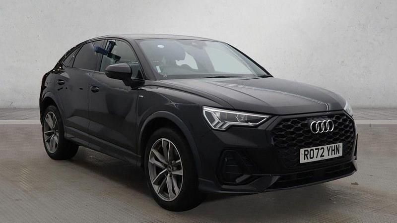 Black Used 2022 Audi Q3 Sportback Prestige SUV | £24,799 (Good price) - Image 1/4