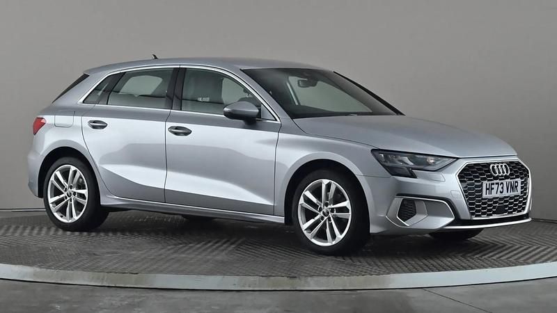 Used Audi A3 Sport 150 HP (110 kW) 2023 Silver Sedan