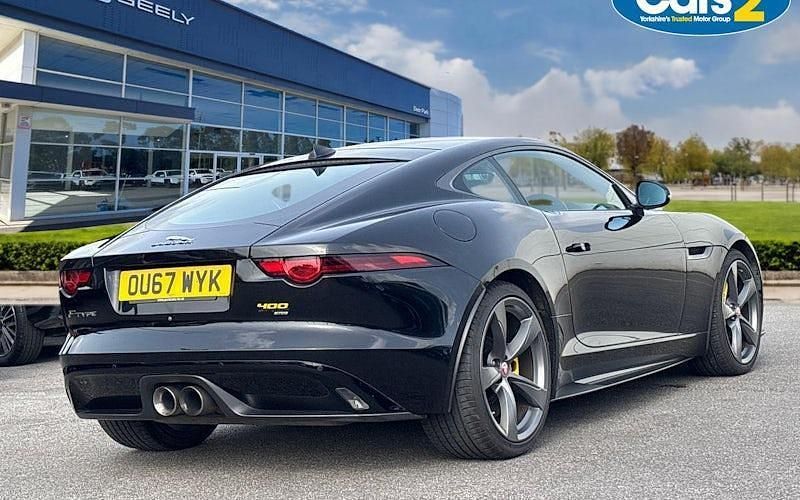 Used Jaguar F-Type Supercharged 400 HP (294 kW) 2017 Black Coupe