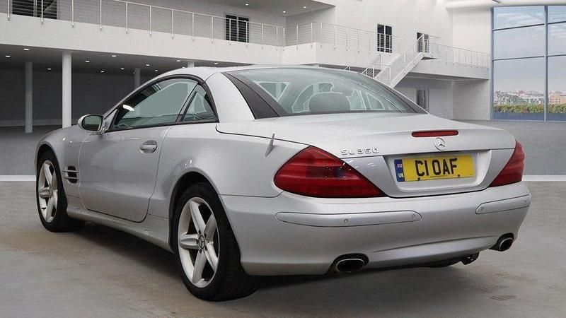 Used Mercedes SL350 245 HP (180 kW) 2006 Silver Cabriolet