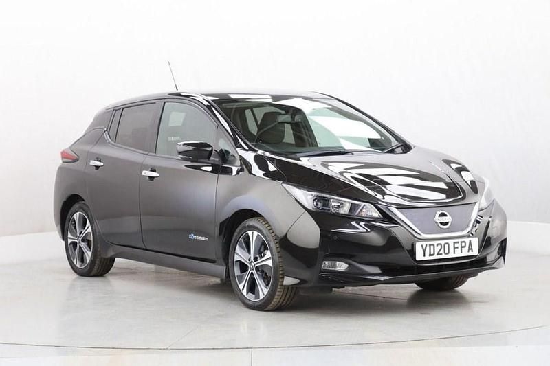 Used Nissan Leaf N-Connecta 110 kW (150 HP) 2020 Black Hatchback
