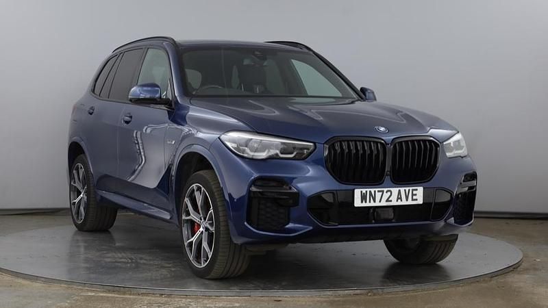 Blue Used 2022 BMW X5 M Sport SUV | £46,099 (Fair price) - Image 1/4