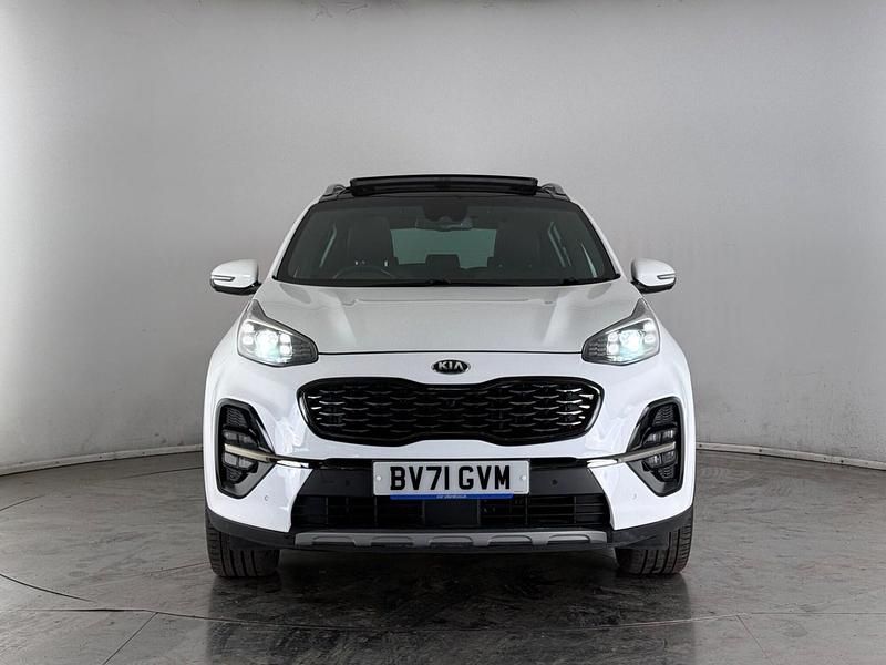 Used Kia Sportage GT-Line S 136 HP (100 kW) 2021 White SUV