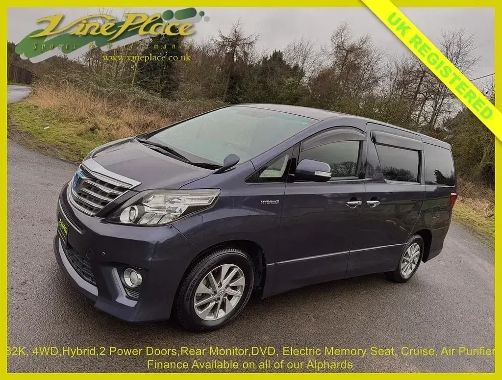 Usado Toyota Alphard SR 2013 Roxo Monovolume