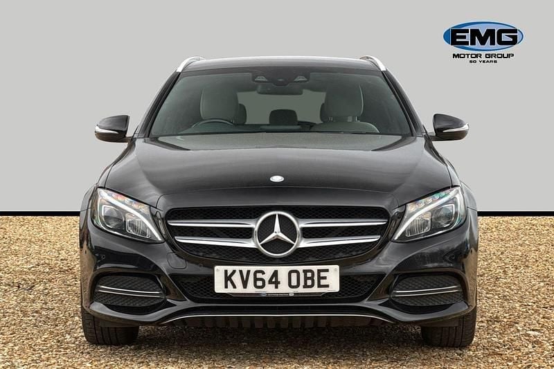 Used Mercedes C220 170 HP (125 kW) 2014 Black Estate