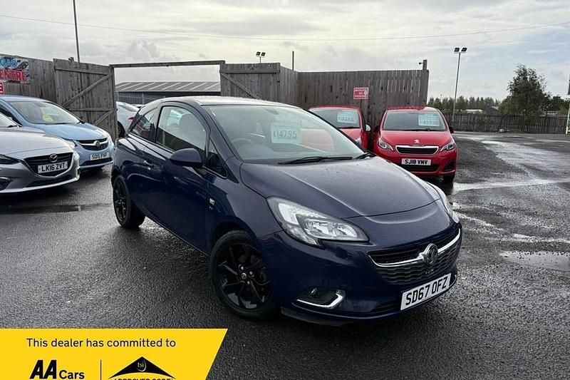Blue Used 2017 Vauxhall Corsa SRi Hatchback | £4,795 (Good price) - Image 1/1
