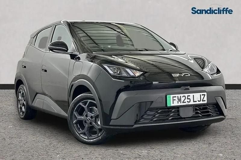 Metallic polar night black New 2025 BYD Dolphin Boost Hatchback | £18,489 (Good price) - Image 1/4