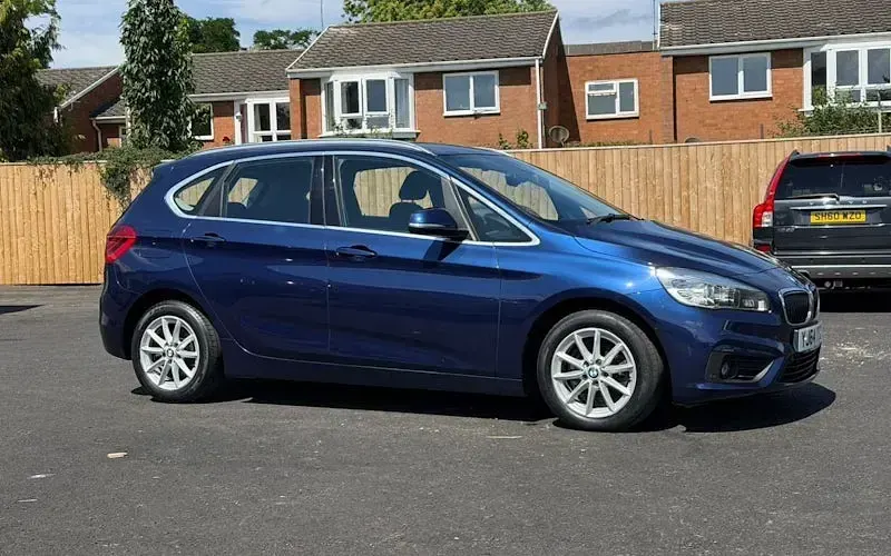 Used BMW 218 150 HP (110 kW) 2014 Blue Coupe