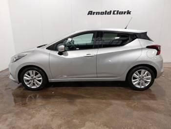 Used Nissan Micra Acenta 100 HP (73 kW) 2020 Silver Hatchback