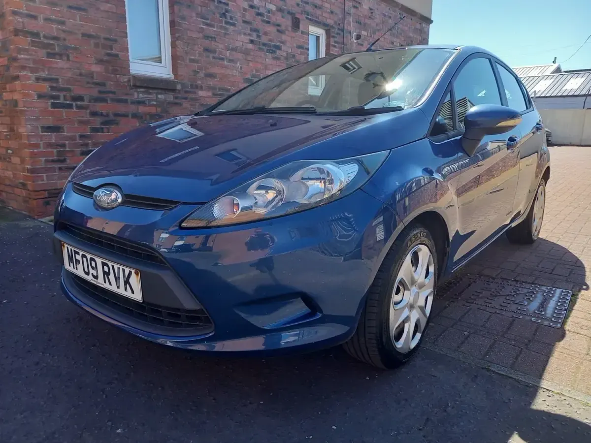 Usado Ford Fiesta Style 2009 Azul Citadino
