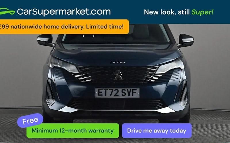 Used Peugeot 3008 Allure+ 131 HP (96 kW) 2022 Blue Estate