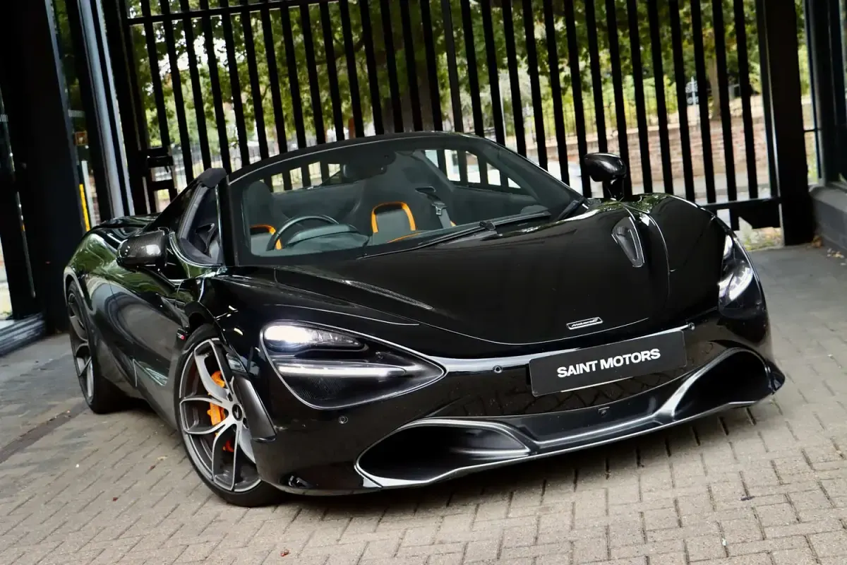 Used McLaren 720S 721 HP (530 kW) 2021 Black Cabriolet