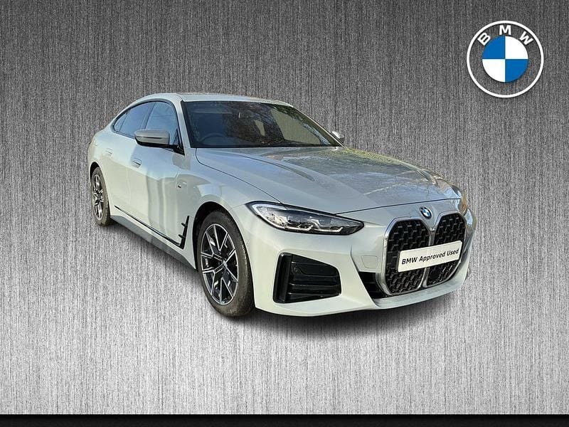Grey Used 2022 BMW 420 Gran Coupé M Sport Coupe | £29,699 (Fair price) - Image 1/4