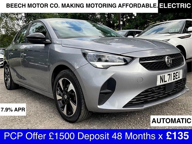 Grey Used 2021 Vauxhall Corsa-e Hatchback | £9,490 (Good price) - Image 1/3