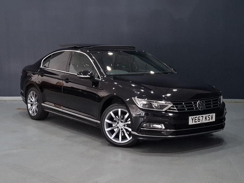 Black Used 2017 VW Passat R-line Sedan | £14,998 (A bit pricey) - Image 1/4