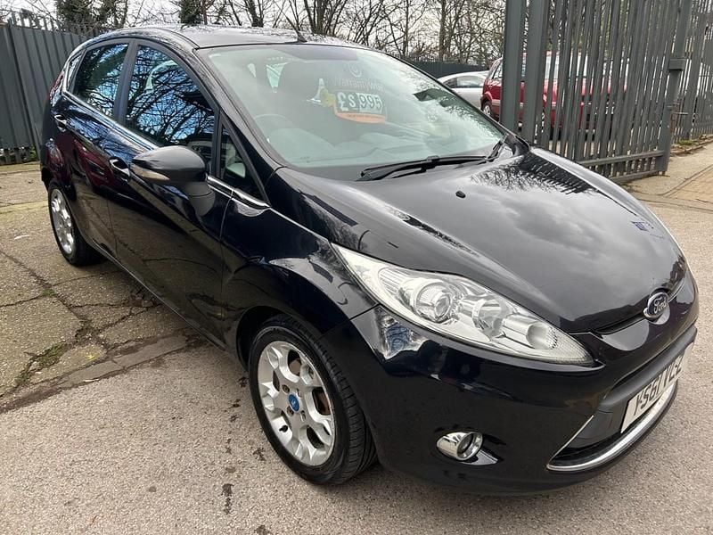 Used Ford Fiesta Zetec 2012 Black Hatchback