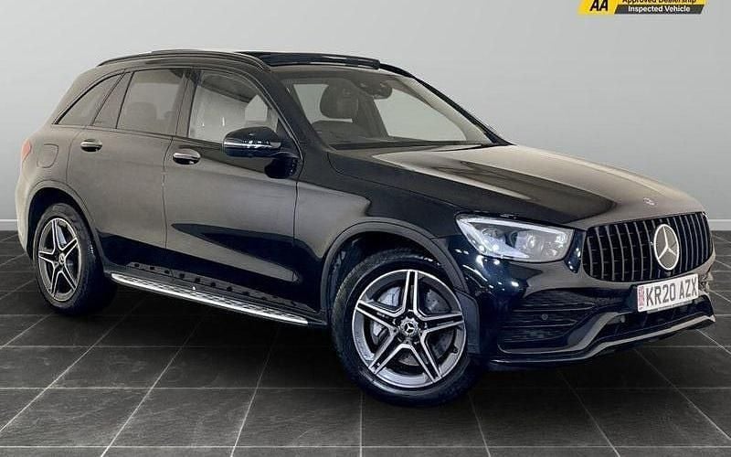 Black Used 2019 Mercedes GLC400d AMG Line Premium Plus Estate | £21,995 - Image 1/2