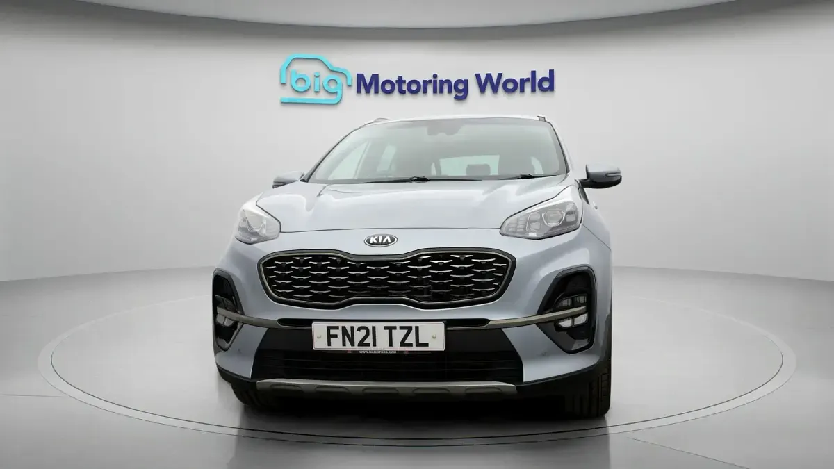 Used Kia Sportage GT-Line 177 HP (130 kW) 2021 Silver SUV