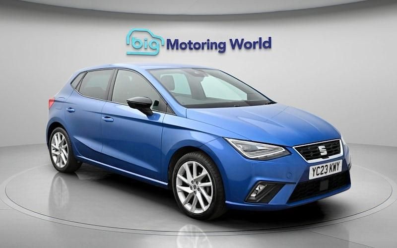 Used Seat Ibiza FR 80 HP (58 kW) 2023 Blue Hatchback