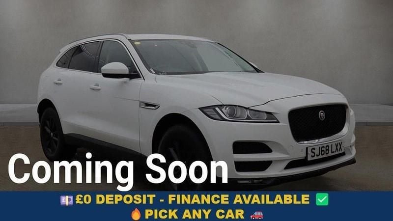 White Used 2018 Jaguar F-Pace Prestige SUV | £13,199 (Fair price) - Image 1/4
