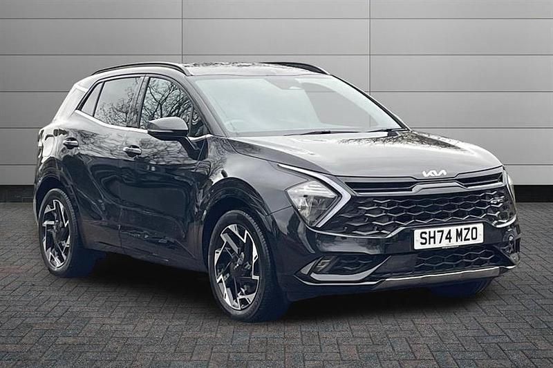 Phantom black Used 2025 Kia Sportage GT-Line SUV | £28,195 (Good price) - Image 1/4