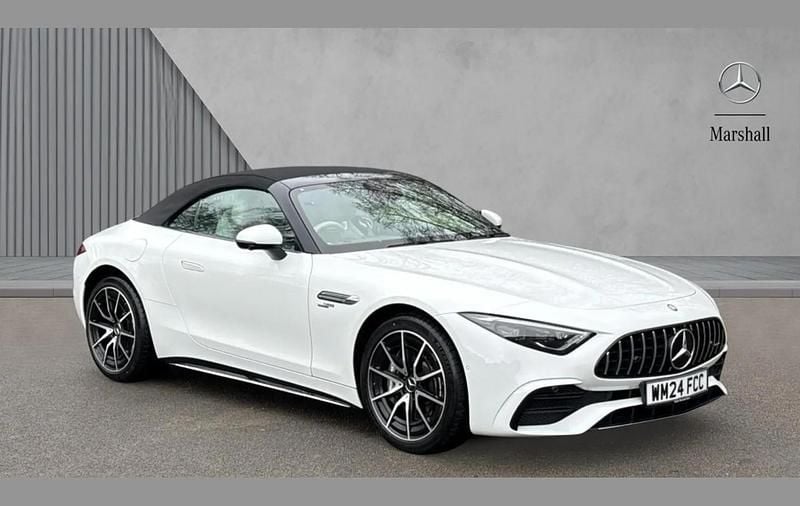 Used Mercedes SL43 AMG 375 HP (275 kW) 2024 White Cabriolet