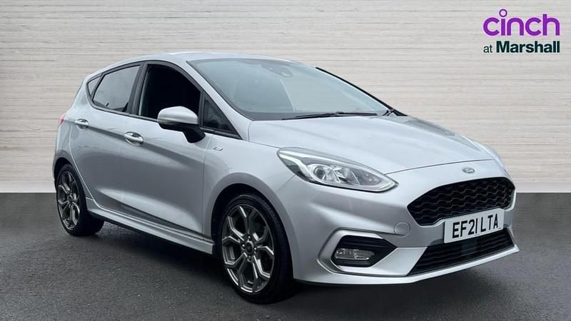 Used Ford Fiesta ST-Line 155 HP (114 kW) 2021 Silver Hatchback